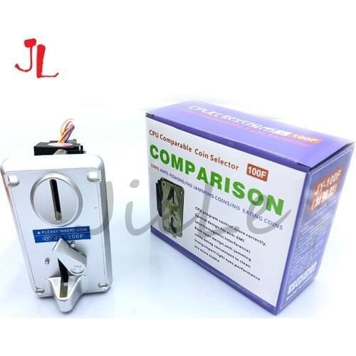 High Quality Plastic Electronic Coin Acceptor CPU Comparison Multi Coin Selector Mechanism Accepter Jamma Arcade Games Parts