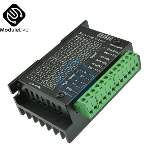 1 Axies 5A 4A Tb6600 Stepper Motor Driver Controller Board CNC Engraving Machine TB6600 2 Phase Hybrid Stepping Motor Driver