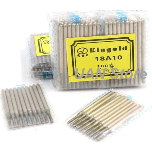 10pcs 40mm Diamond Drill Bits 0.4 .6 0.8 1.0 1.2 1.4 1.6 1.8mm Diamond Coated Solid Drill Bits for Dremel Rotary Tools