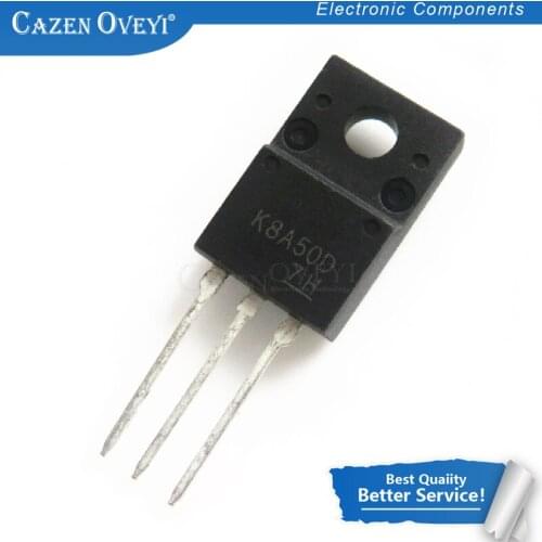 10pcs/lot K8A50D TK8A50D TO-220F In Stock