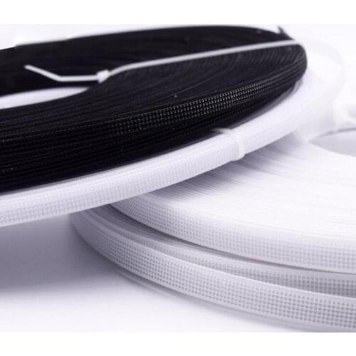 50 Yds Rigilene Polyester/Plastic Boning For Nursing Cover /Lingerie Acessories / Wedding Dress/ Bustle (4 mm) width