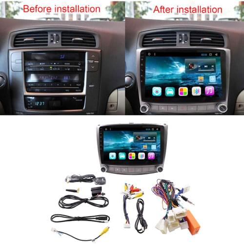 Android DVD Stereo Multimedia 10.2 ‘’ For Lexus IS250 Radio GPS Navigation Video Auto Audio Navigation Head