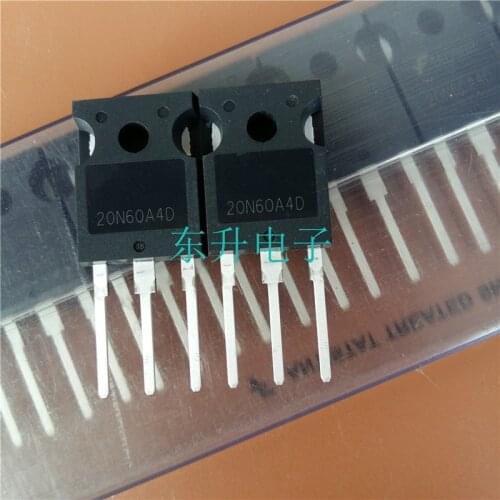 Free shipping 20N60A4D HGTG20N60A4D T0-247 IGBT 600V 75A