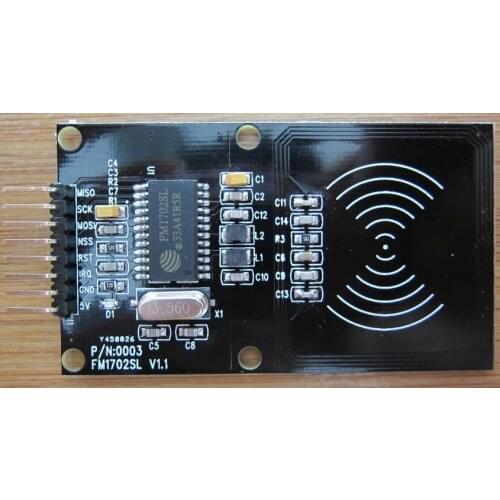 Free Shipping! 1pcx FM1702SL RFID RF card module, IC card development board