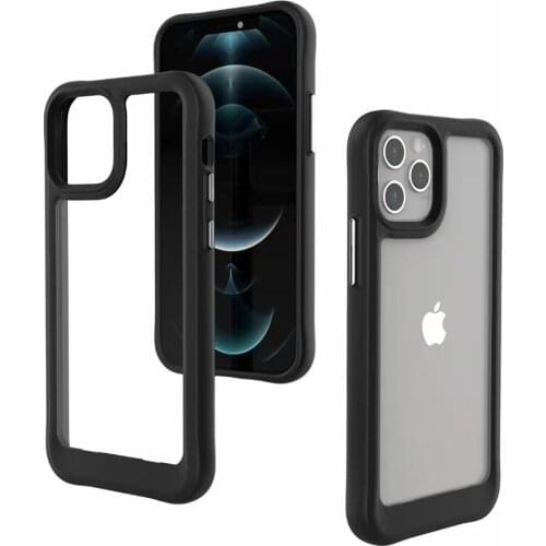 Luxury Clear Phone case For Iphone 12 Pro Max/XS/XR/6/7/8 11 Back Cover Shockproof Original Tpu PC Transparent Hard Armor 10pcs