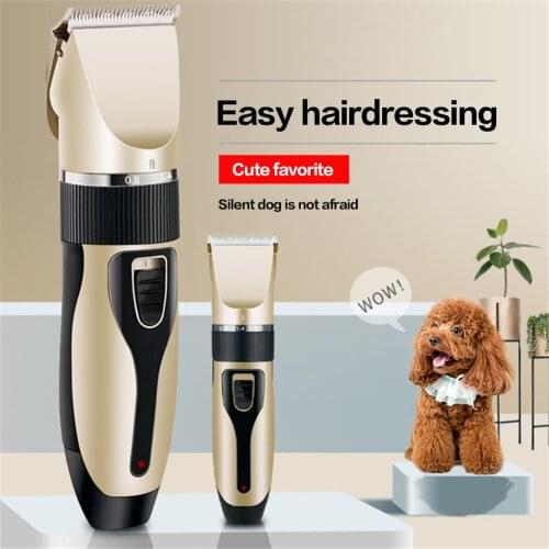 Dog Lady Shaver Electric Pet Hair Cutter Teddy Cat Shaving Dog Fur Professional Electrical Hair Cutter Hair Trimming Haircut