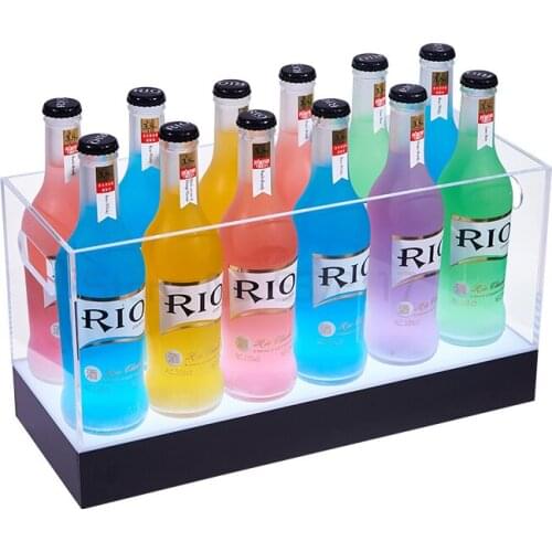 Luminous ice bucket beer frame acrylic luminous wine frame champagne bucket creative ice bucket beer bucket