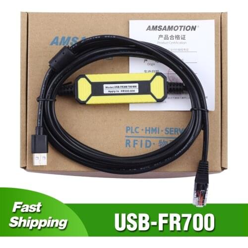 USB-FR700 for Mitsubishi FR-DESF500/700/800 Series Inverter Debugging Cable USB-FR E540F500S/500E/700 FR-D740 FR-D700 USB-FR500
