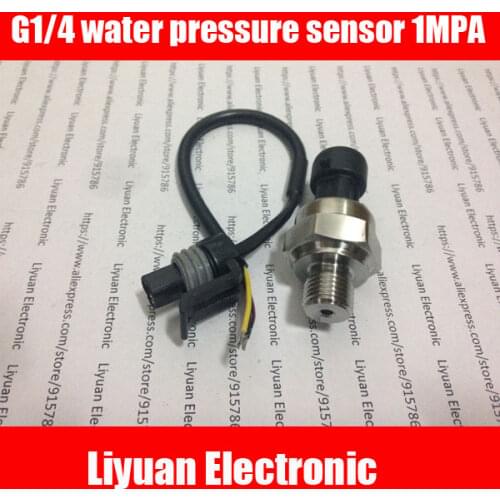 G1/4 water pressure sensor / 1MPA Oil pressure sensor / air compressor pressure sensor / pressure transmitter