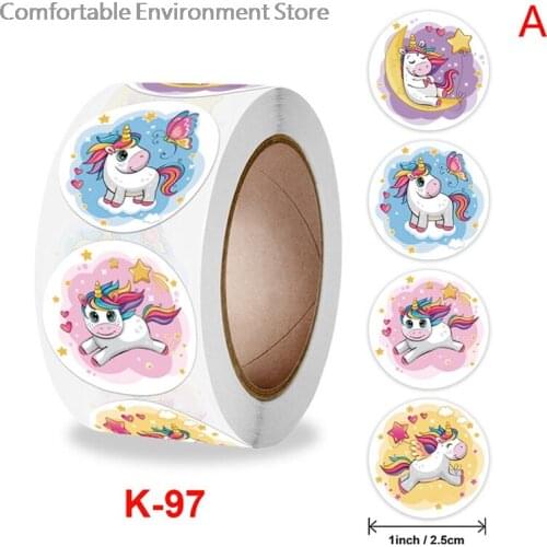 500pcs/roll Seal Sticker Adhesive Paper Stickers Owl Bakery Gift Packaging