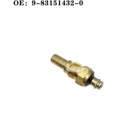 The new 9831514320 excavator parts are suitable for 6BD1 engine EX120/EX200 water temperature sensor OE: 9-83151432-0