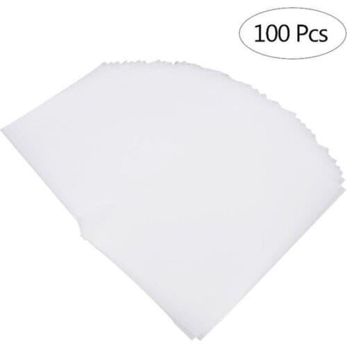 100pcs Translucent Tracing Paper Craft Copying Calligraphy Artist Drawing Sheet