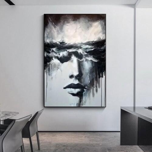 Canvas RomanticYoung Strong Young Man Canvas Oil Painting for Home Wall Art Girls Room Decoration Fashion Wall Art Painting
