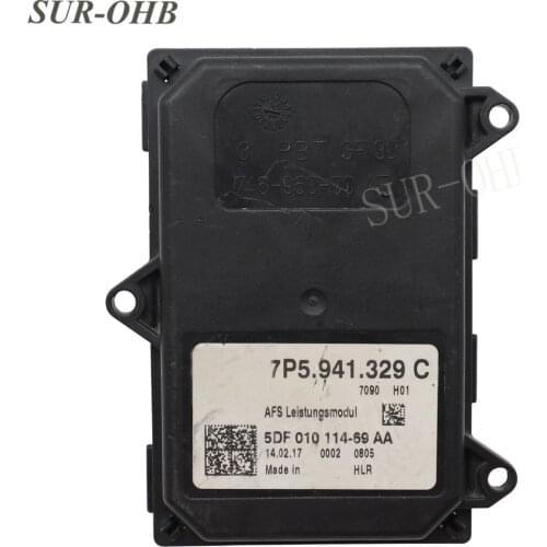 ECU LED HLR W5 5DF010114-69AA AFS Control Unit cornering Insert Computer Headlight Ballast Power module 7P5 941 329C For 958 92A