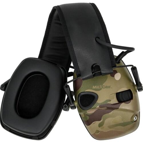 Tactical Electronic Shooting Earmuff Anti-noise Headphone Sound Amplification Hearing Protection Headset Foldable