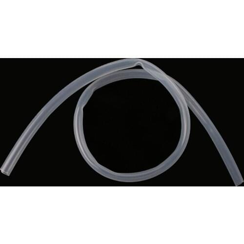 8mm ID x 10mm OD Food Grade Silicone Tube Flexible Hose Pipe 1m Transparent