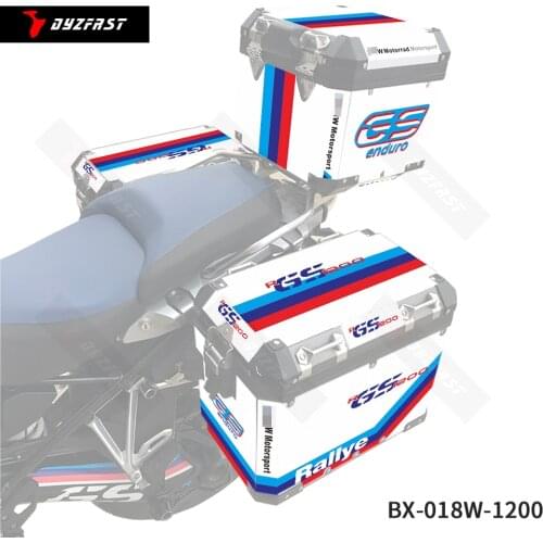 Motorcycle top box side case Pads Pannier Cover Set stickers Decals For R1200GS/ADV R1250GS/ADV F850 F800GS/ADV F750 F700GS