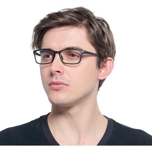 Cyxus Blue Light Blocking Computer Glasses Ultem Rectangle Computer glasses Anti Eye Eyestrain Clear Lenses Unisex 8070