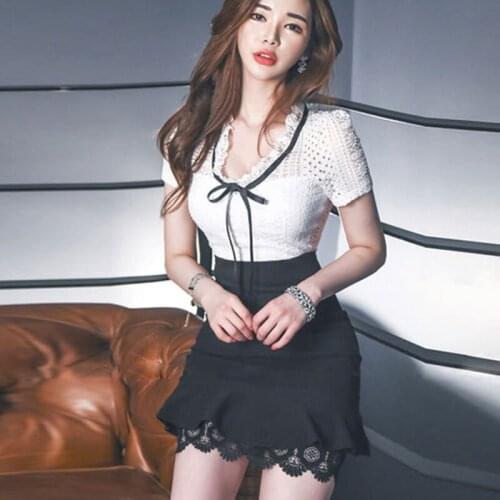 DULITINA Short Sleeve Dresses