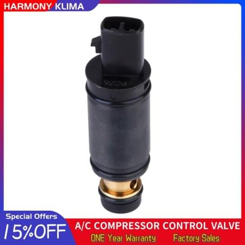 HK-04 Car Air Conditioning AC Compressor Electric Control Solenoid Valve For Denso 5SL12C Fiat Vauxhall Opel Corsa D