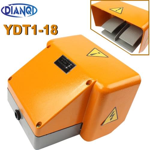 YDT1-18 Foot Switch Pedal Foot Control Switch YDT1-18 double pedal use for bending machine punch