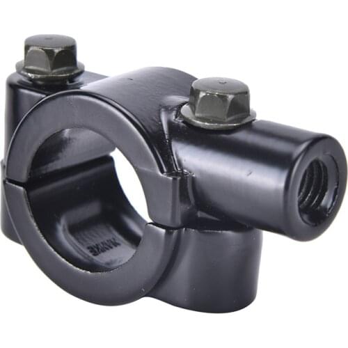 1Pc 10mm 7/8" Motorcycle Rearview Handlebar Mirror Mount Holder Adapter Clamp