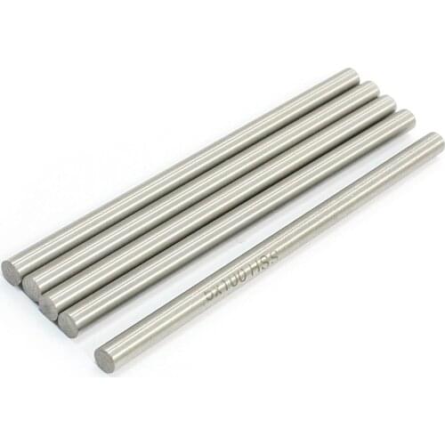 MACH RC Helicopter 100mm x 5mm stainless steel Ground Shaft Round Rod 5Pcs