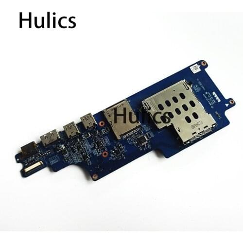 Hulics Original CN-0YYFHR 0YYFHR For Dell Alienware M18x R2 USB Port PCMCIA Card Reader Board QBR10 LS-832DP