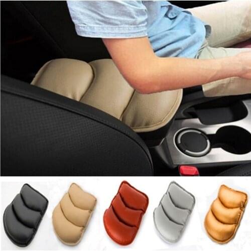 PU Auto Console Central Armrest Soft Pad Cushion Mat For Universal Car Seat Box Padding Protective Soft Mats Auto Accessories