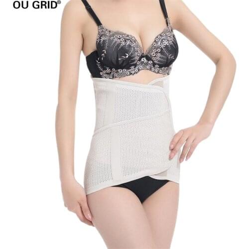 Postpartum Belly Wrap C Section Recovery Belt Belly Band Binder Back Support Waist Shapewear