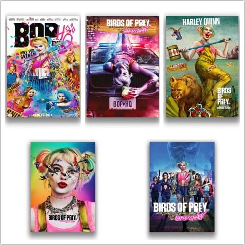 Birds Of Prey Retro White Coated Paper Prints High Definition Clear Image Livingroom Bedroom Bar Decoration Home Art Brand