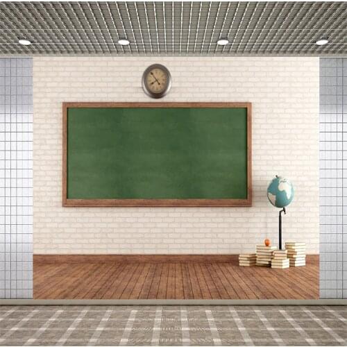 Lyavshi Blackboard School Globe Book Study Classroom Child Portrait Photography Backdrop Photo Background For Photo Studio