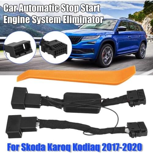 Car Automatic Stop Start Engine System For Skoda Karoq Kodiaq 2017 2018 2019 2020 Eliminator Control Sensor Plug Stop Canceller