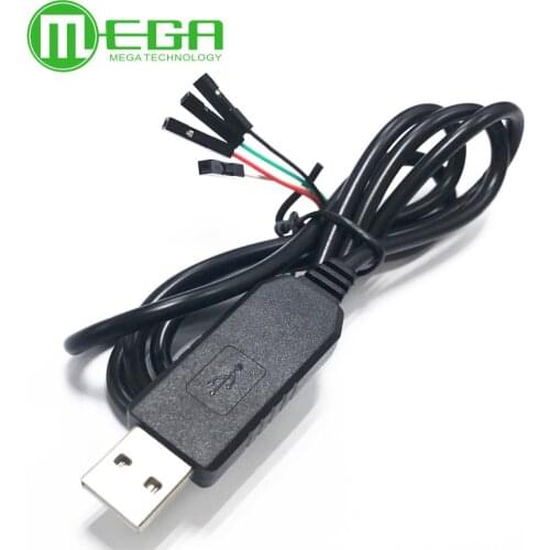 Smart Electronics PL2303 PL2303HX USB to UART TTL Cable Module 4p 4 pin RS232 Converter Serial Line Support Linux Mac Win7