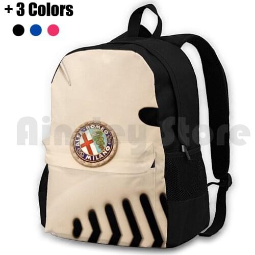 1931 Alfa Romeo 6C 1750 Gran Sport Aprile Spider Corsa-3693C Outdoor Hiking Backpack Waterproof Camping Travel 1931 Alfa Romeo