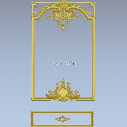 High quality New 3D model for cnc 3D carved figure sculpture machine in STL file 3D furniture decoration Decor_80