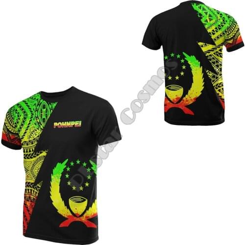 Tribal Island Retro Tattoo Streetwear Cultura polinesia American Silver Hombres Mujeres 3DT Shirts 2021 Summer