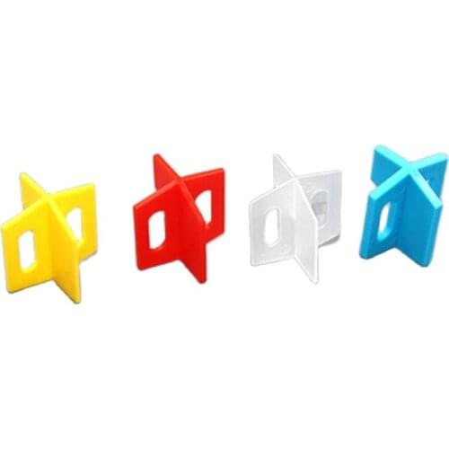 100 PCS 1/1.5/2/3MM Multifunctional Tile Cross Y-shaped T-shaped Dual-purpose Tile Clip For Wall Tile And Floor Tile Leveler