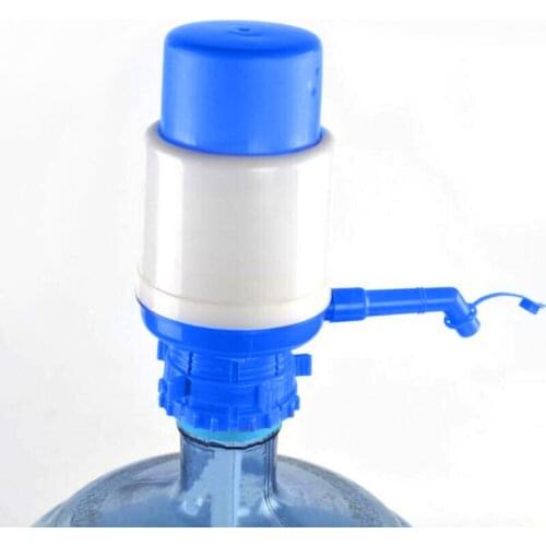 2pcs 5 Gallon Manual Drinking Water Pump Thick Hand Press Manual Pump Dispenser Tool for Camping Drinking Bottles