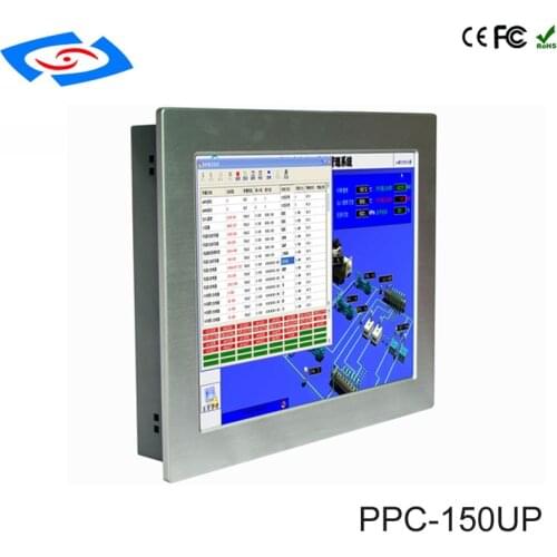 2020 15' industrial panel PC with I7-3537U Processor 3 USB 3.0 for mining