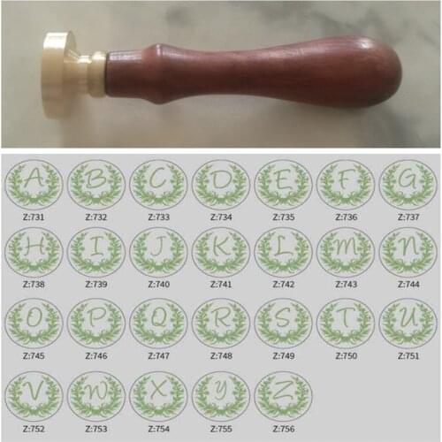 26 Letters Sealing Wax Seal stamp Classic Diy Retro Metal Card making Wax seal Stamp Handcrafts Wedding Invitations Tools