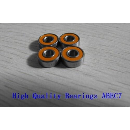 4PCS 3x10x4 Stainless steel hybrid ceramic ball bearing S623 2OS CB ABEC7 LD Fishing vessel bearing