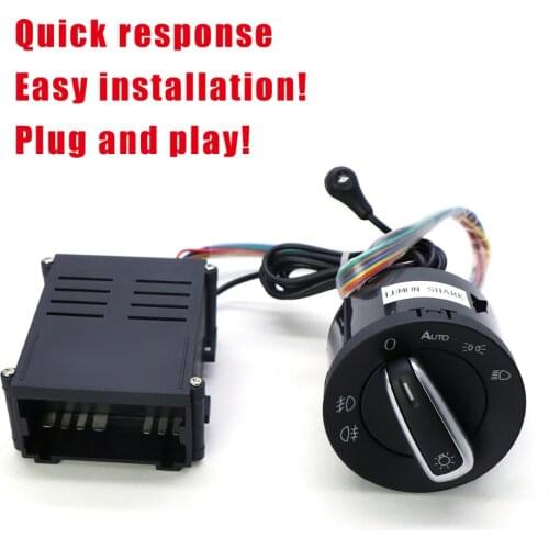 Auto Light Sensor With Headlight Switch Module For VW Golf MK5 MK6 Jetta MK5 Passat B6 POLO Tiguan Caddy Touran 5ND 941 431B