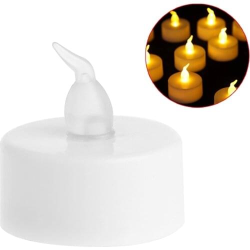 Flameless Electronic LED Candle Tealight Night Light Home Decor