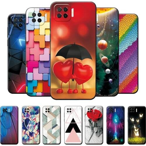 Case For Oppo F17 Case Cute Cover on Oppo F17 F 17 6.44 inch Shockproof Silicone Phone Case Bumper Oppo F17 Back Covers Oppo F17