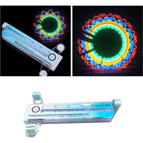 2pcs Bicycle Motorcycle Bike Tyre Tire Wheel Lights 32 LED Flash Spoke Light Lamp Outdoor Cycling Lights For Bicycle Wheel