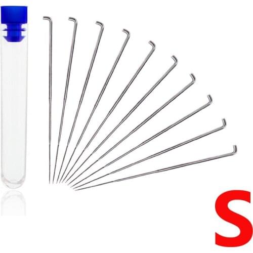 Needle Felting Tools 10Pcs Felting Needles for Wool Felting Kit Needle Felting Starter Kit Beginners Needle Felting Kit (No. S)