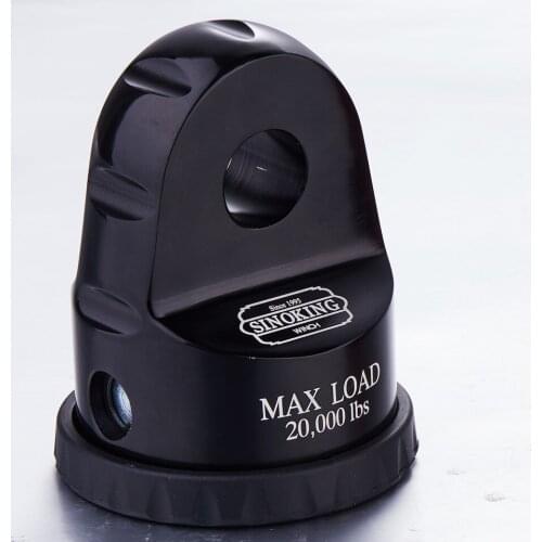 10T winch hook rope trailer hook connector trailer ball off-road vehicle modified rescue claw aluminum guide port front and rear