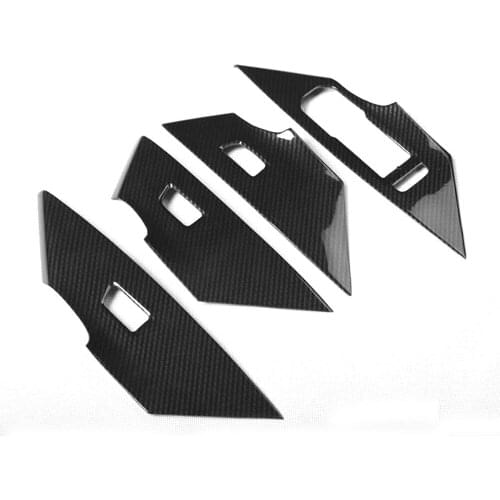 For Volkswagen Sagitar 2019 2020 Left Hand Drive Car Window Lift Switch Panel Cover Trim Stickers interior Auto Moldings