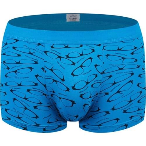 Fashion men u modeling flat angle underwear flexible breathable underwear 1pcs/lot